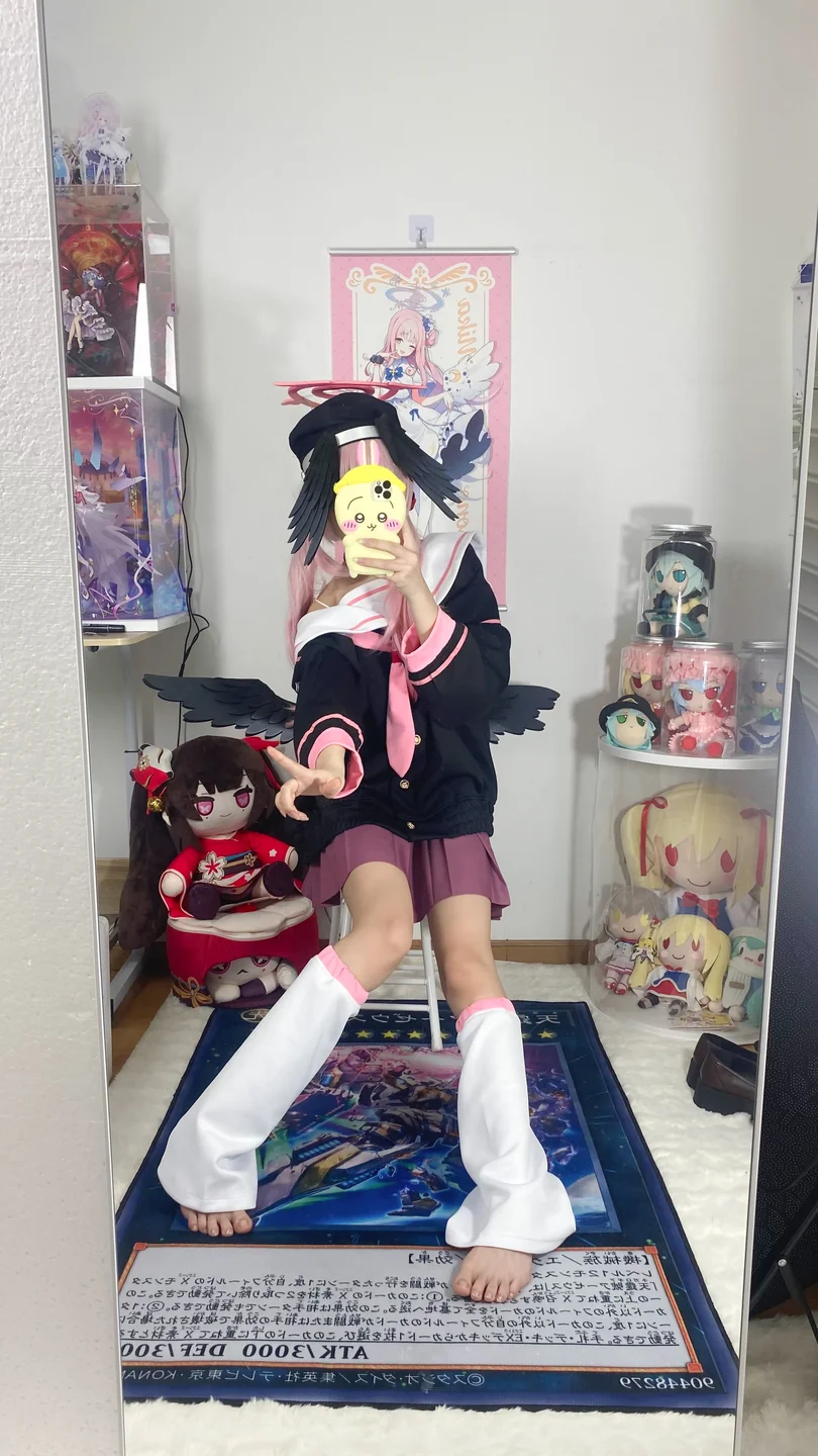 白栎Shirly - 蔚蓝档案·下江小春 [35P,7V-655MB] tg@simisebaisi 【丝足阁】009.webp